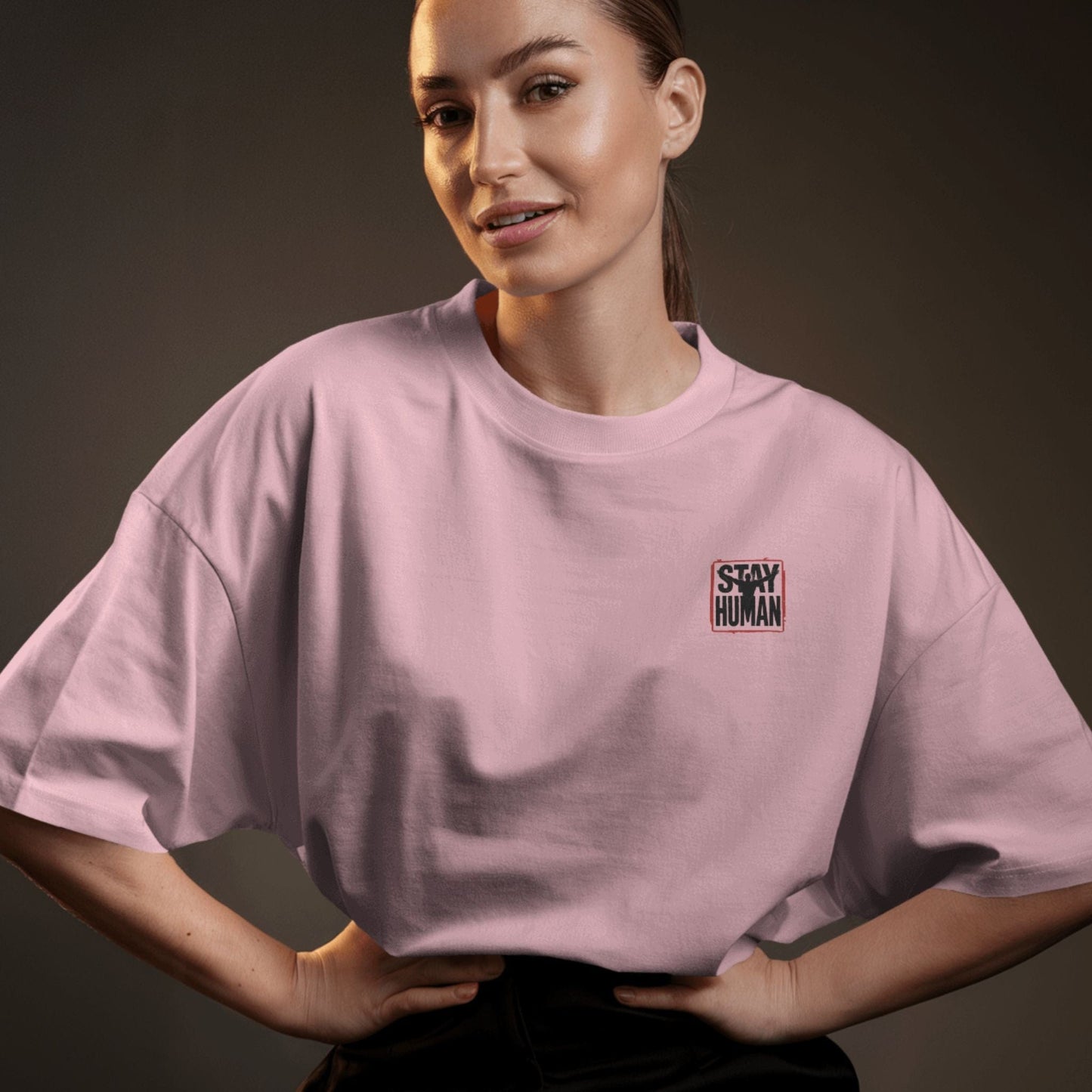 Stay Human – Bold Frame